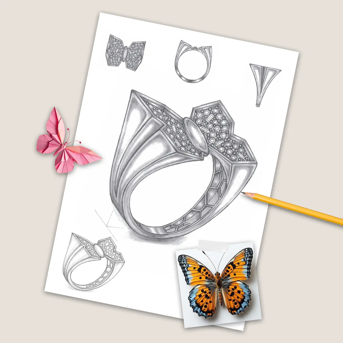 دوره ایده پردازی در طراحی دستی