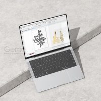 لیزر-طراحی-دو-بعدی-طلا